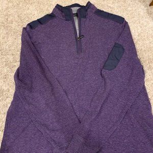 Men's Medium Bugatchi 1/4 Zip